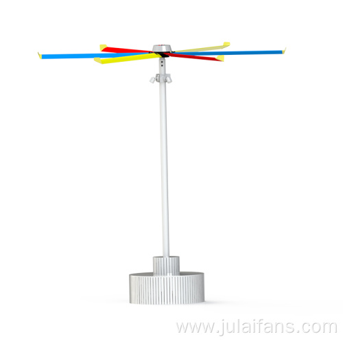 Vertical floor fan, high-power electric fan